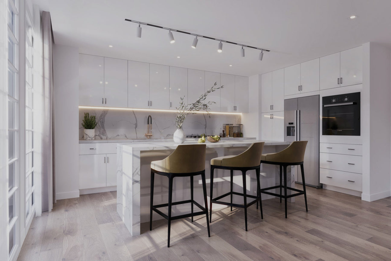 Gloss White Cabinets